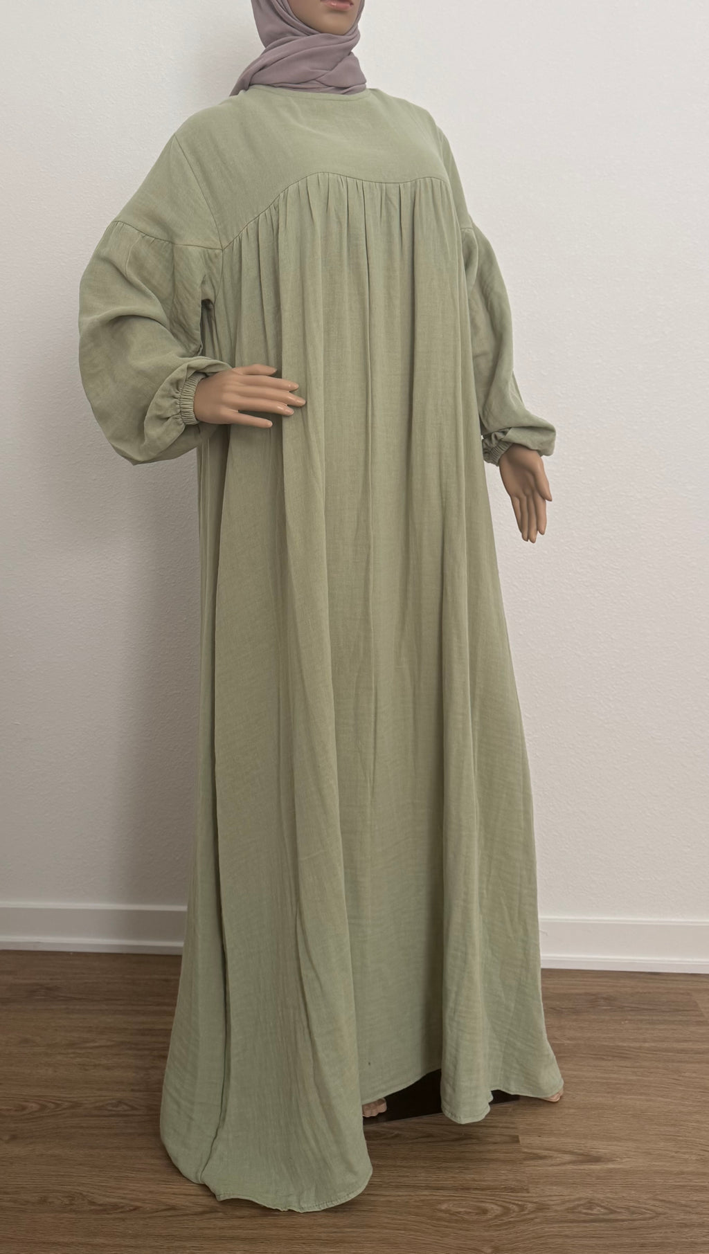 Princess Muslin Cotton - Soft Green