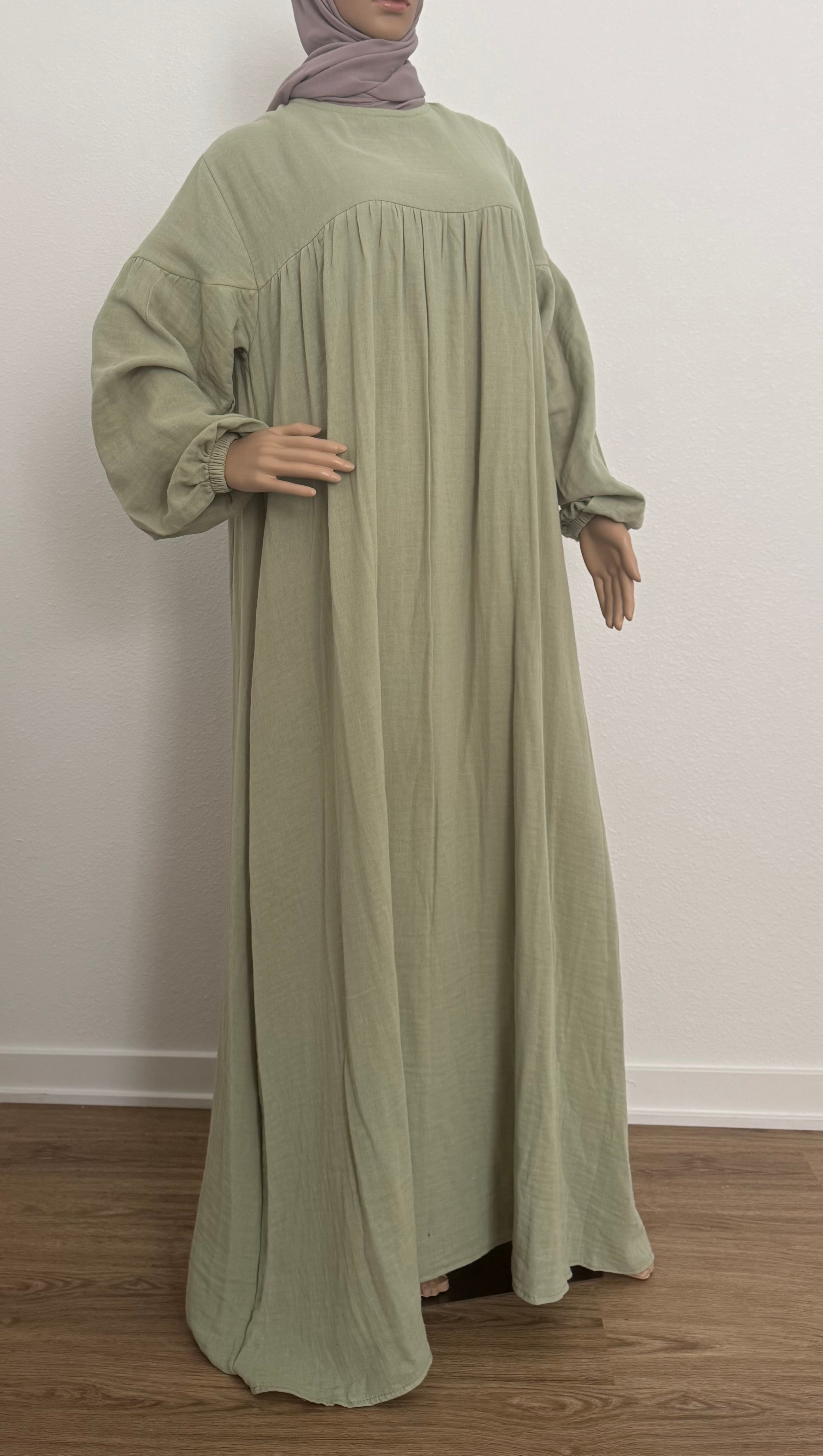 Princess Muslin Cotton - Soft Green