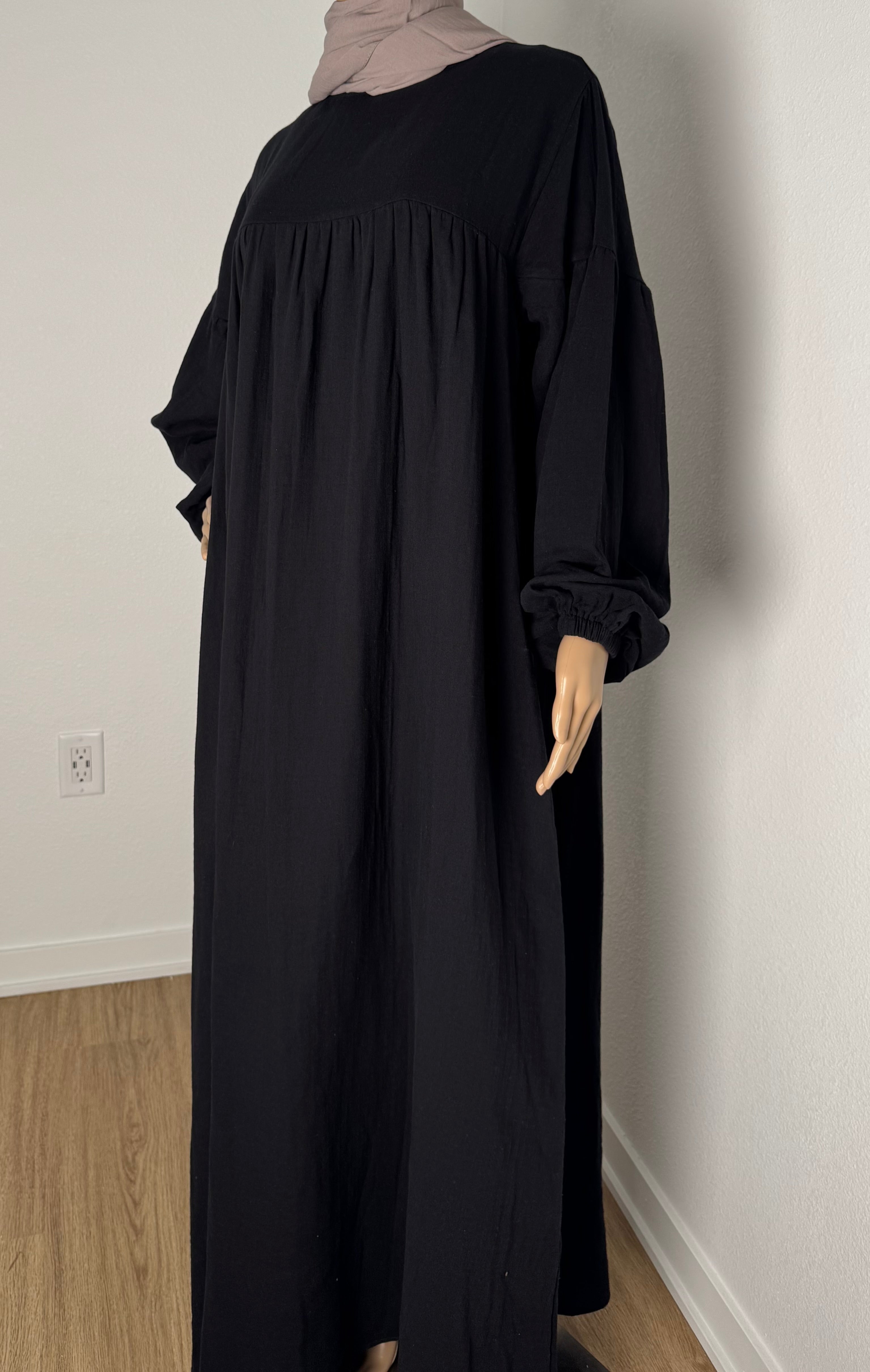 Princess Muslin Cotton - Black